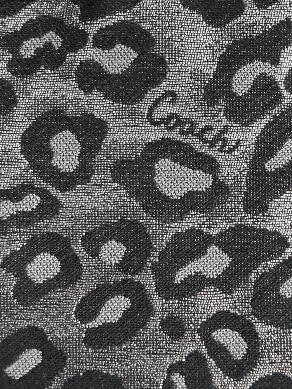 Coach Ocelot Metallic Leopard Tote Bag Y2K